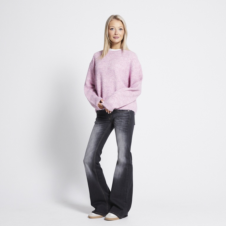 Knit sweater "Emma" Light Pink